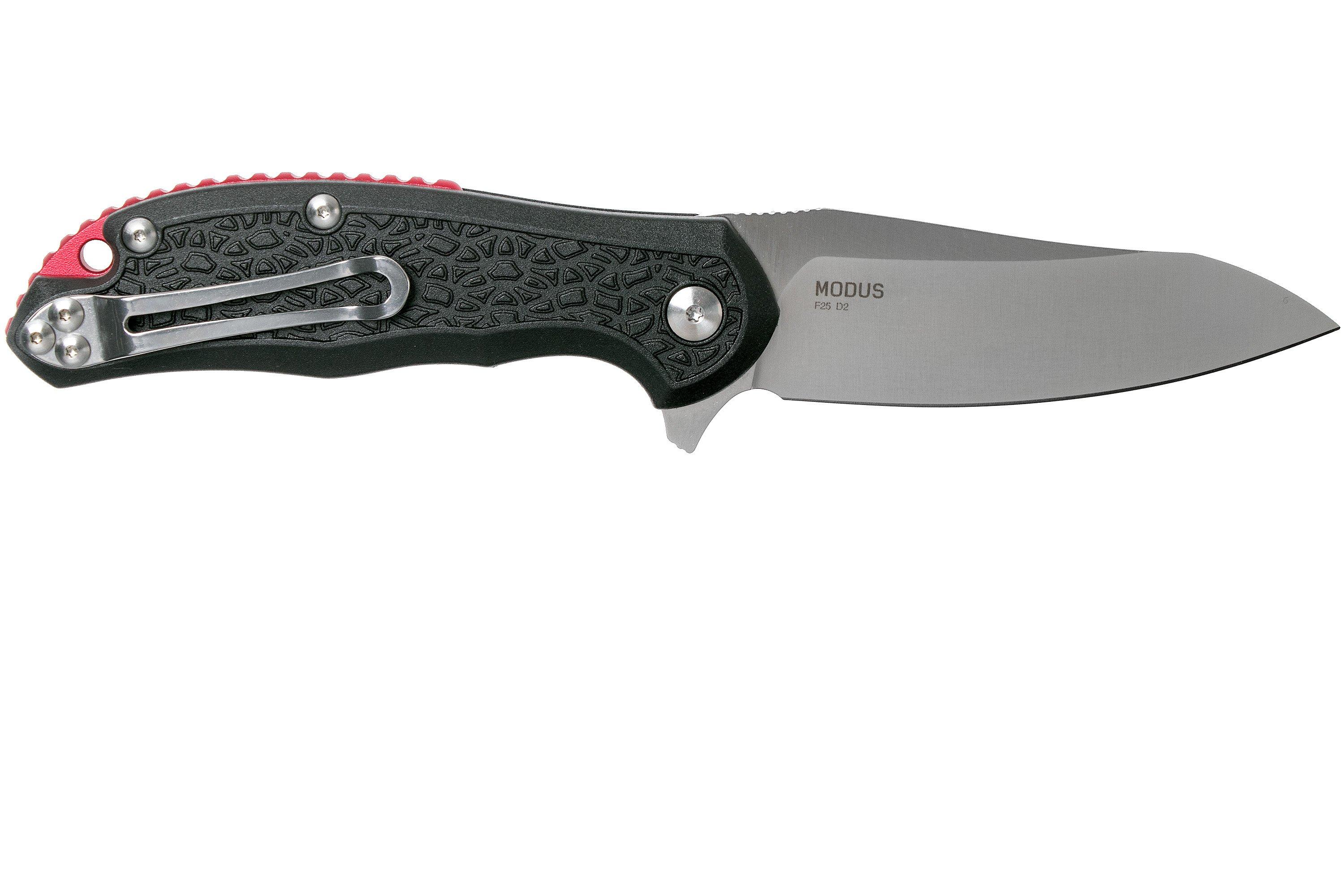Steel Will Modus F25-14 Black FRN, D2 blade, pocket knife ...