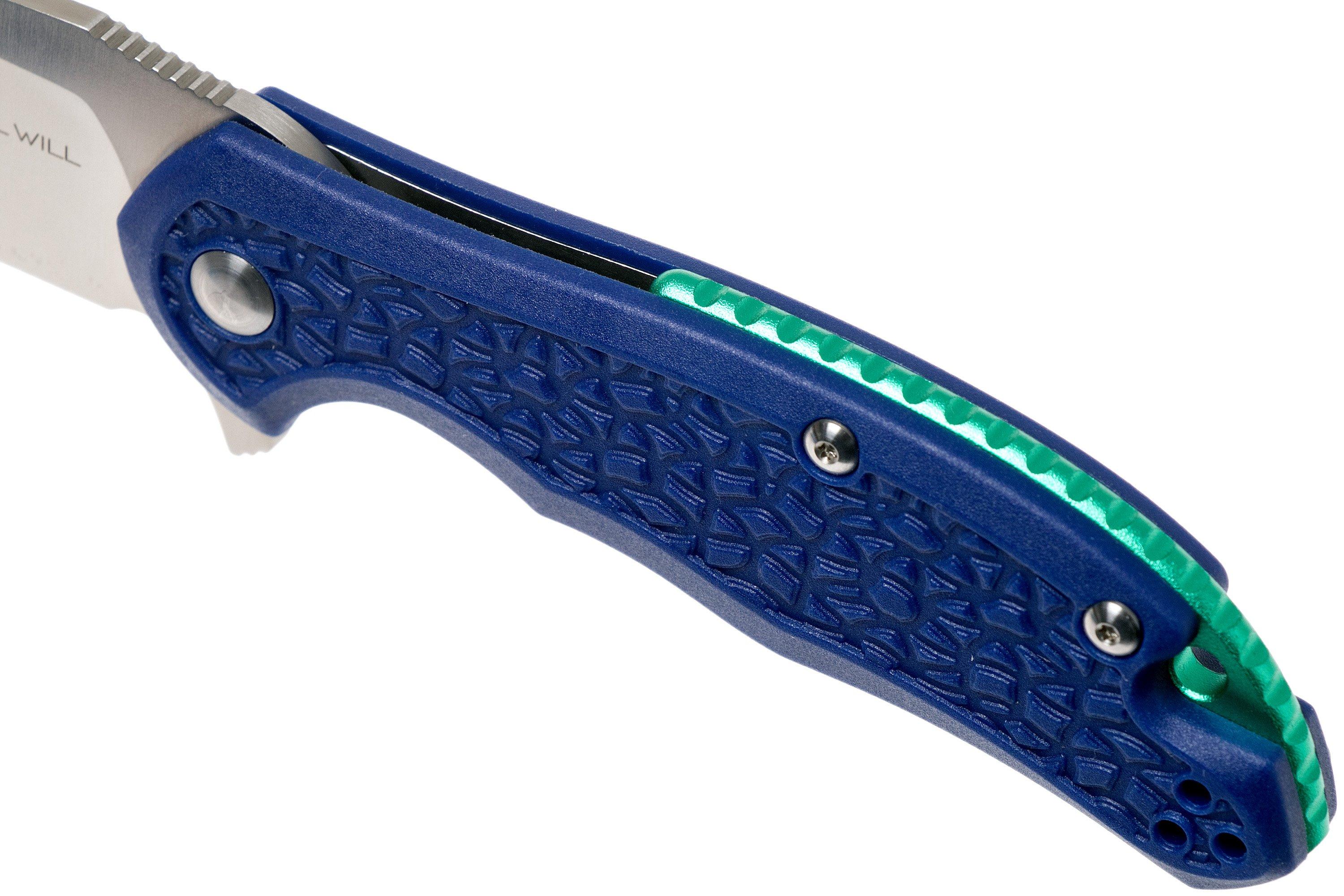 Steel Will Modus F25-15 Blue FRN, D2 blade, pocket knife ...