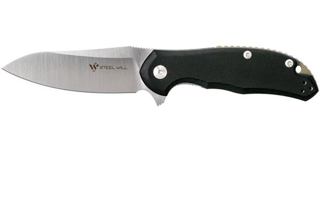 Image for Steel Will Modus F25-31 Black G10, M390 blade, pocket knife