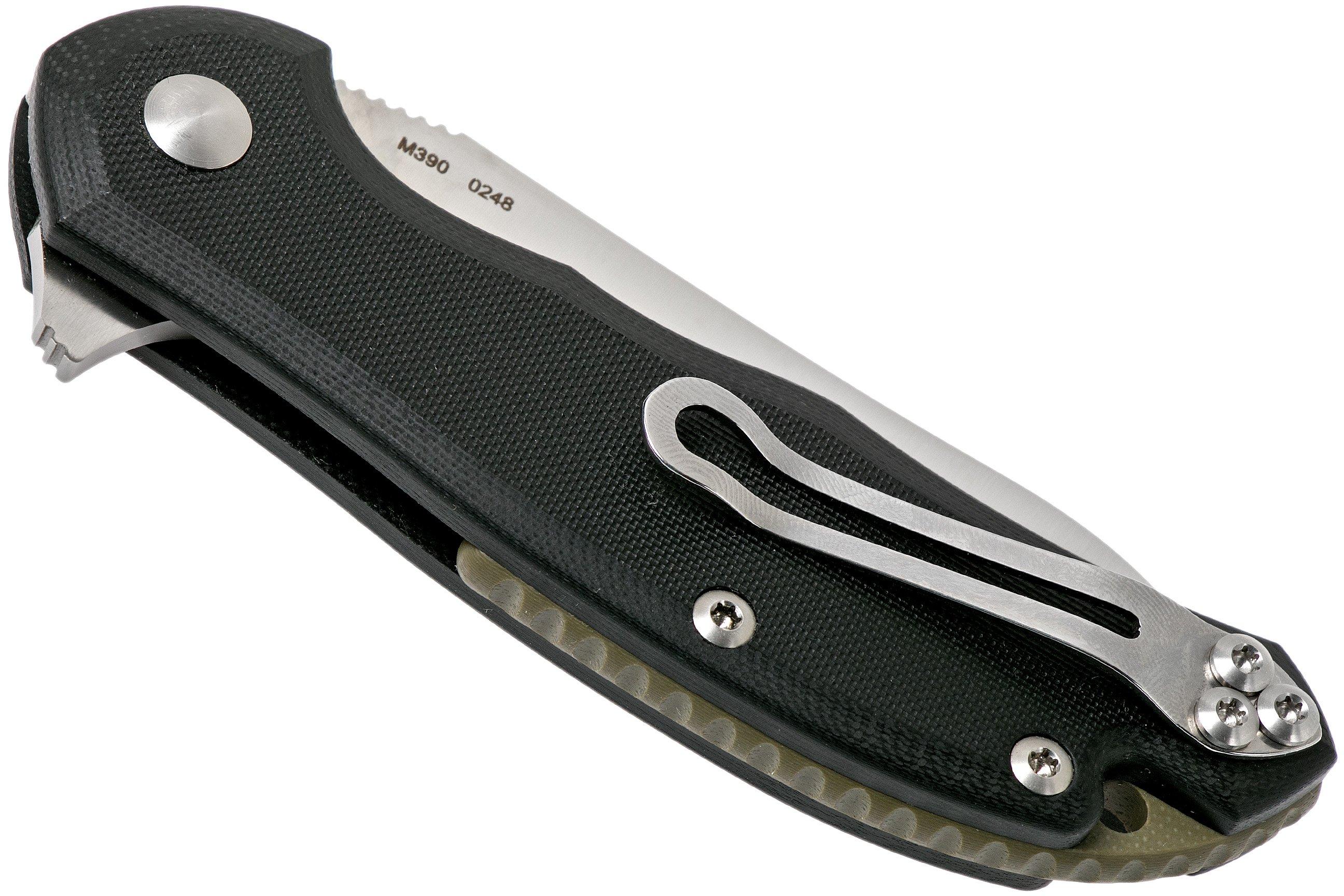Steel Will Modus F25-31 Black G10, M390 blade, pocket knife ...