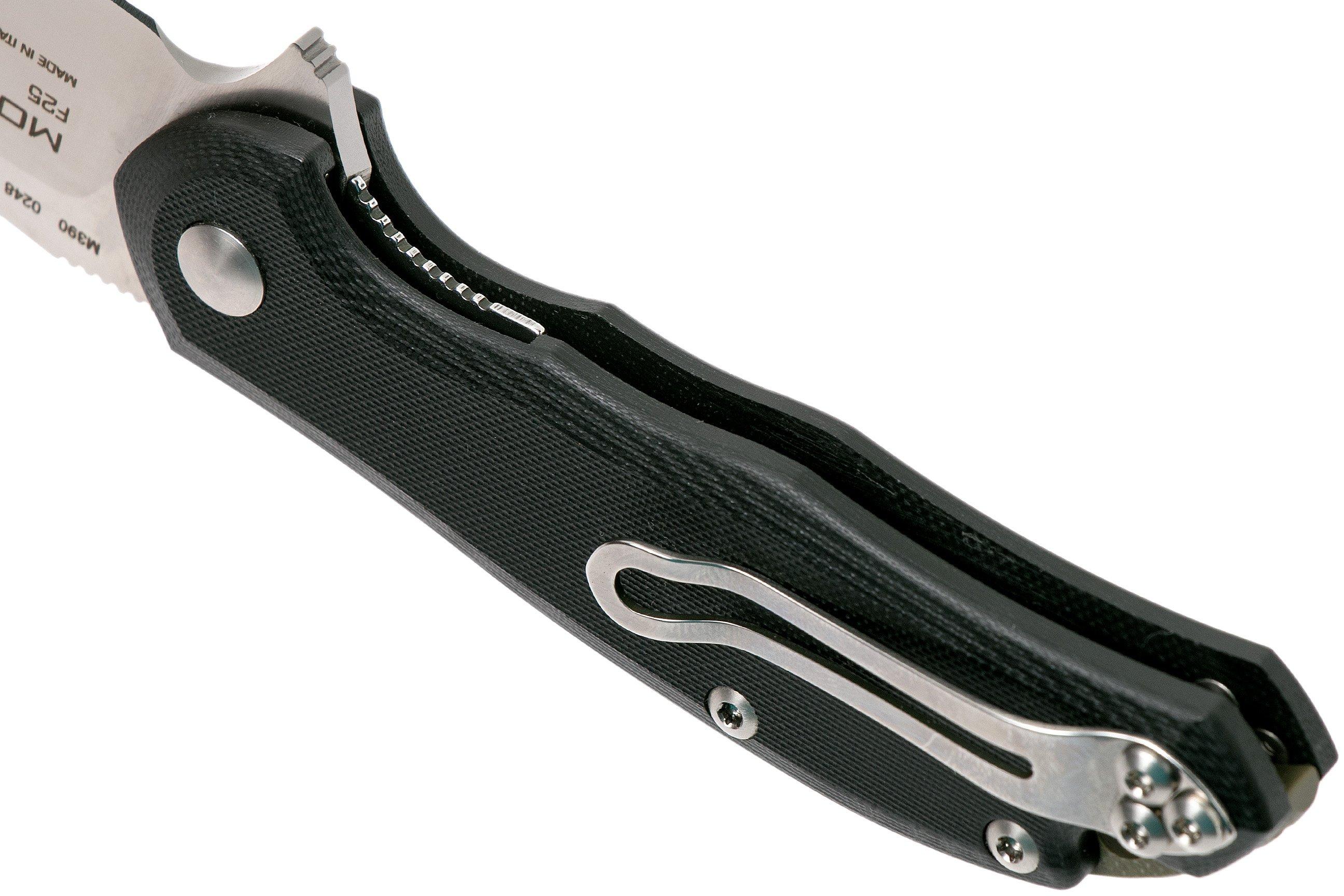 Steel Will Modus F25-31 Black G10, M390 blade, pocket knife ...