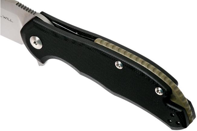 Image for Steel Will Modus F25-31 Black G10, M390 blade, pocket knife