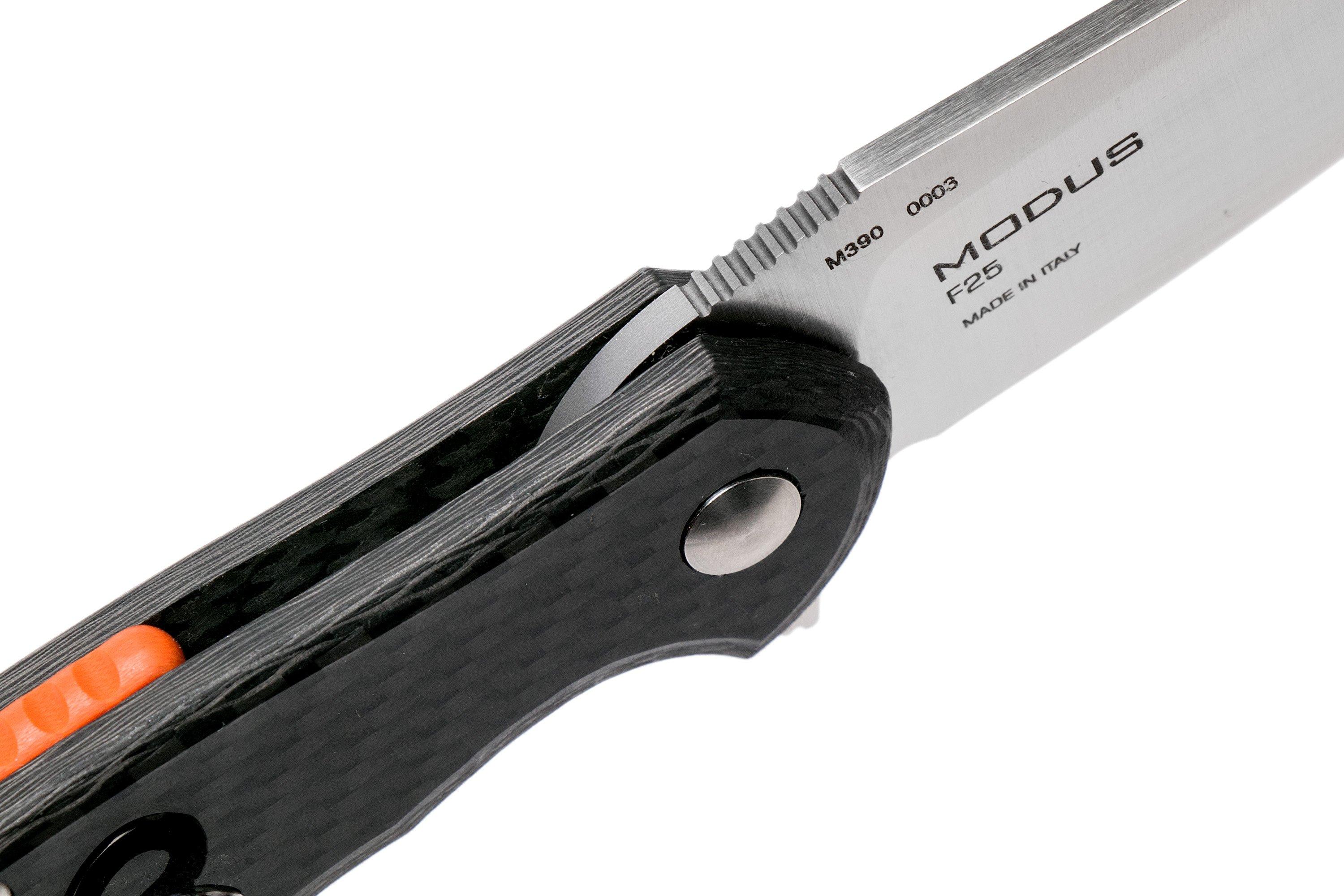 Steel Will Modus F25-71 Carbon fibre M390, pocket knife ...