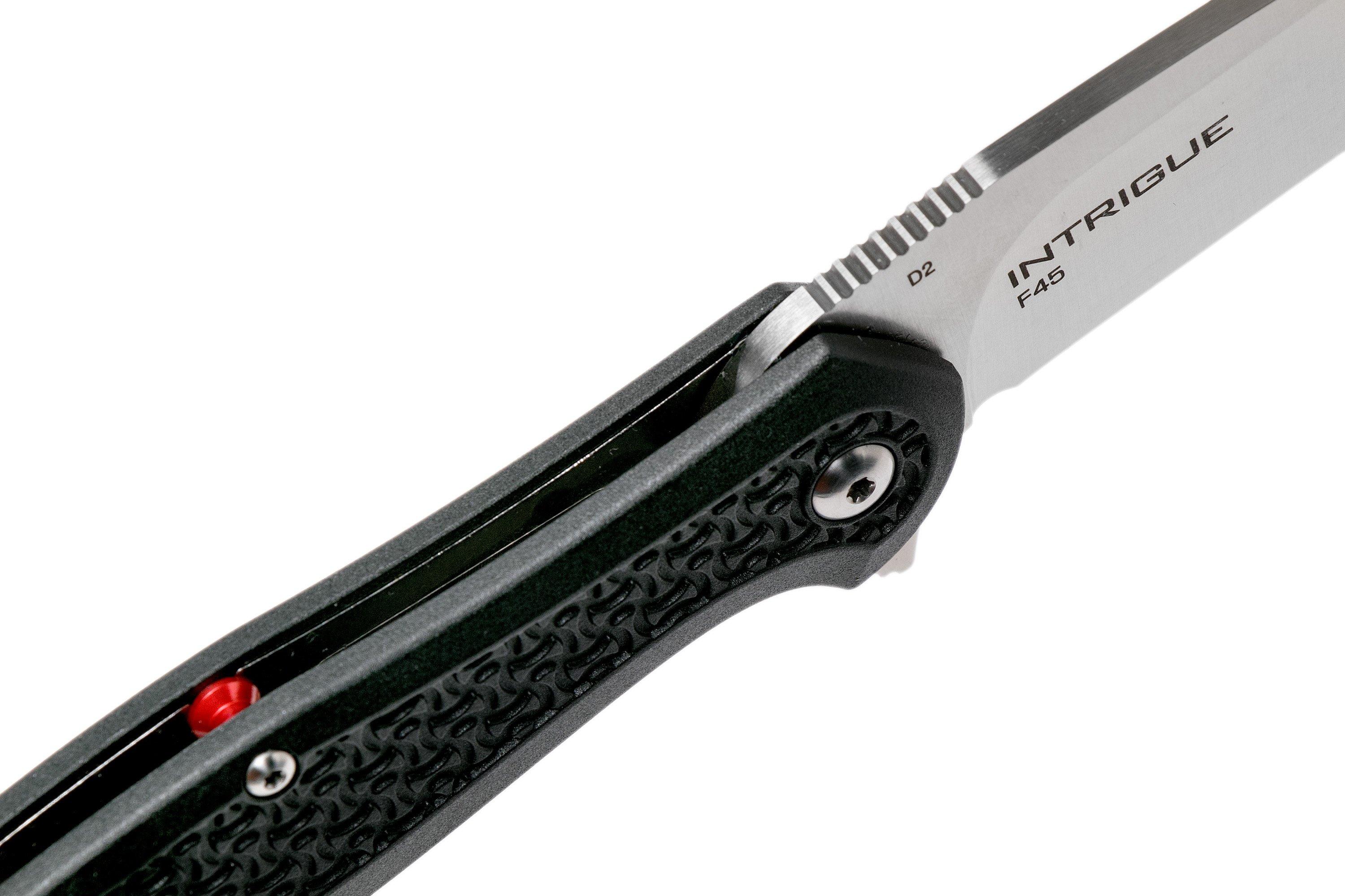 Steel Will Intrigue F45-11 Black FRN pocket knife | Advantageously ...