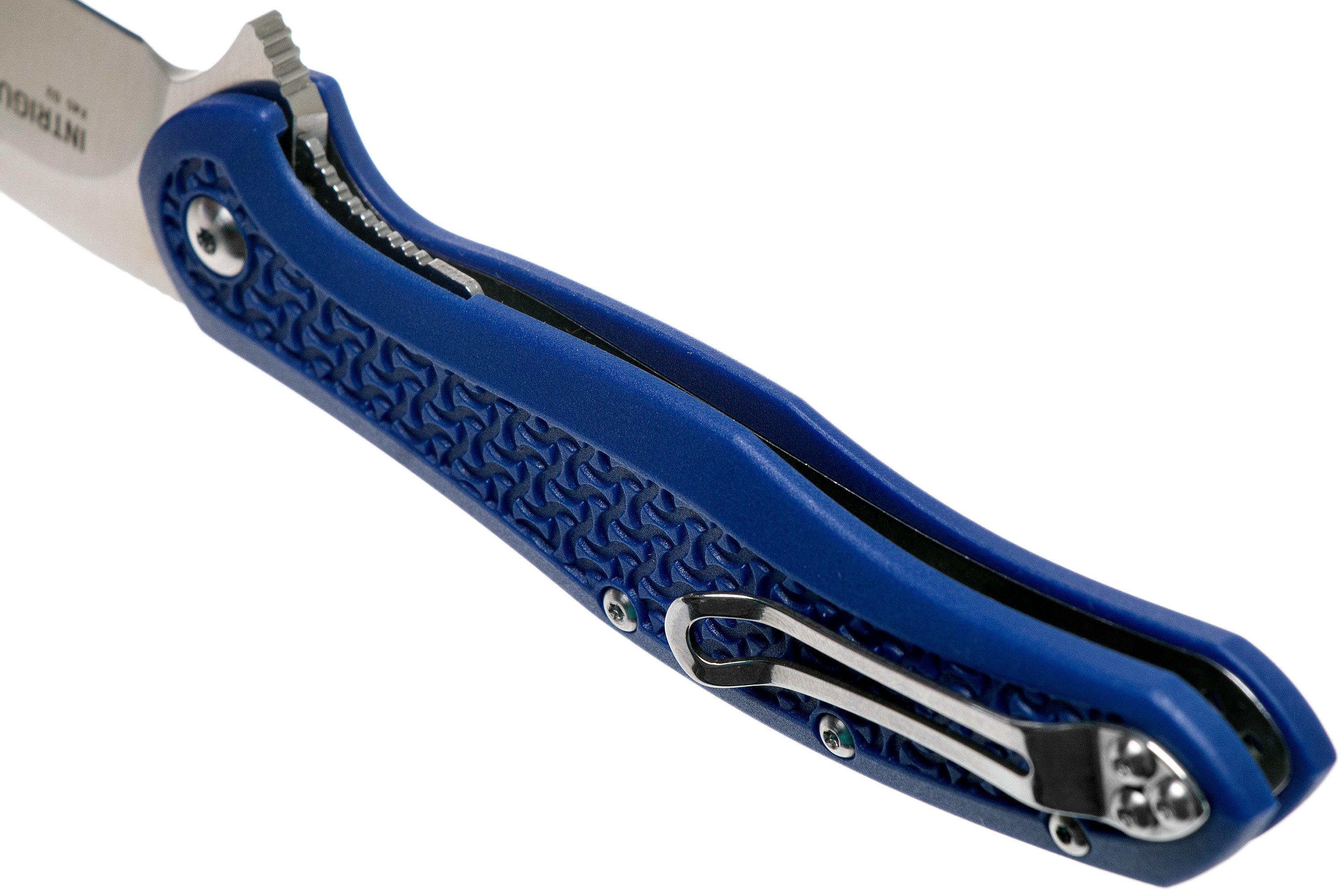 Steel Will Intrigue F4516 Blue FRN, Blue Standoffs, pocket knife