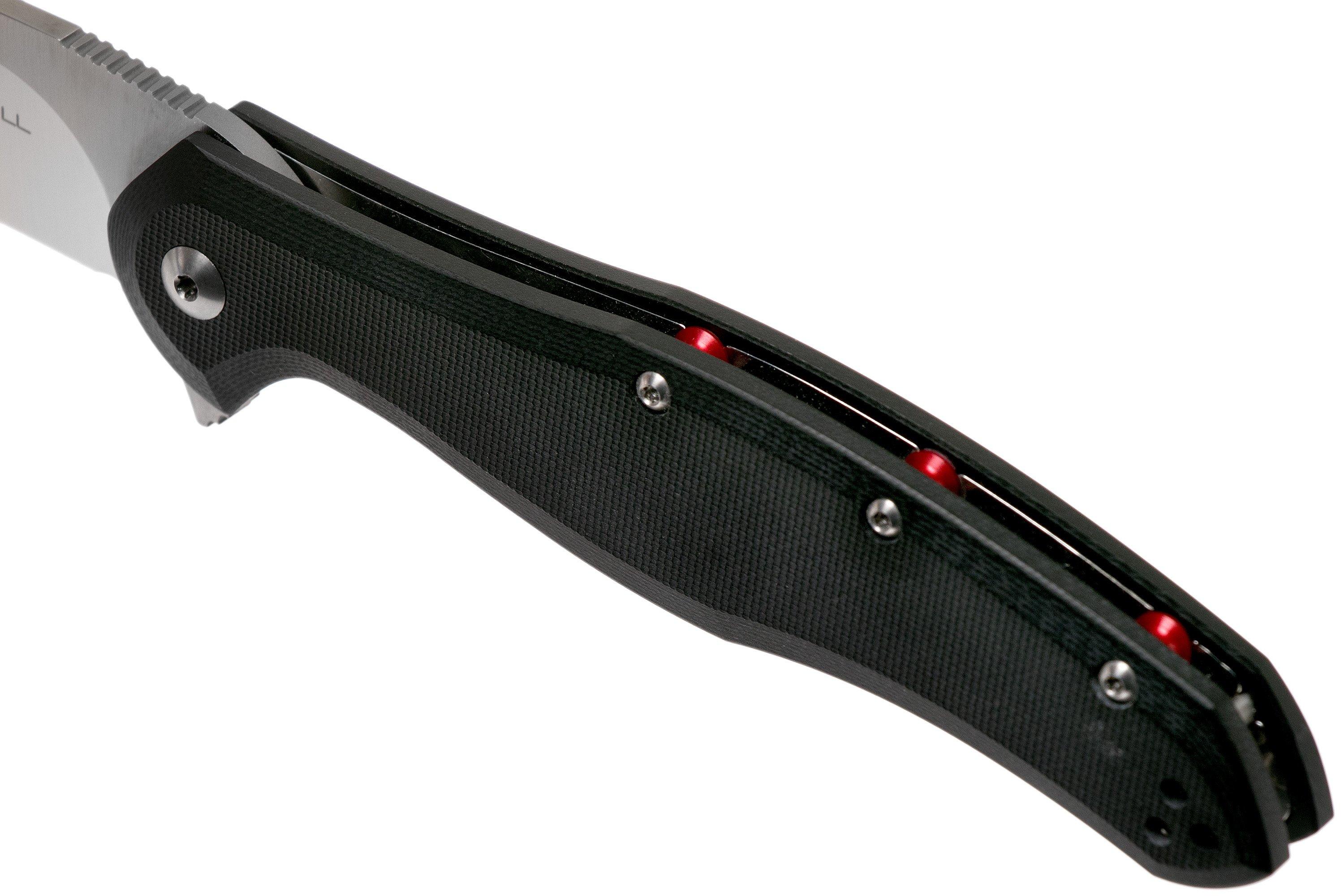 Steel Will Intrigue F45-31 M390 Black G10 pocket knife | Advantageously ...