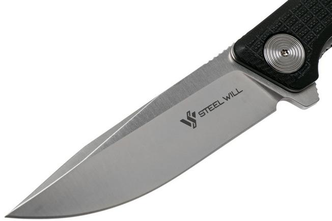 Imagen para Steel Will Shaula F61-10 Black, Satin navaja