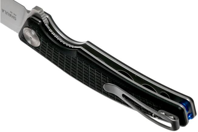 Imagen para Steel Will Shaula F61-10 Black, Satin navaja