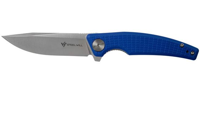 Bild für Steel Will Shaula F61-11 Blue, Satin Taschenmesser