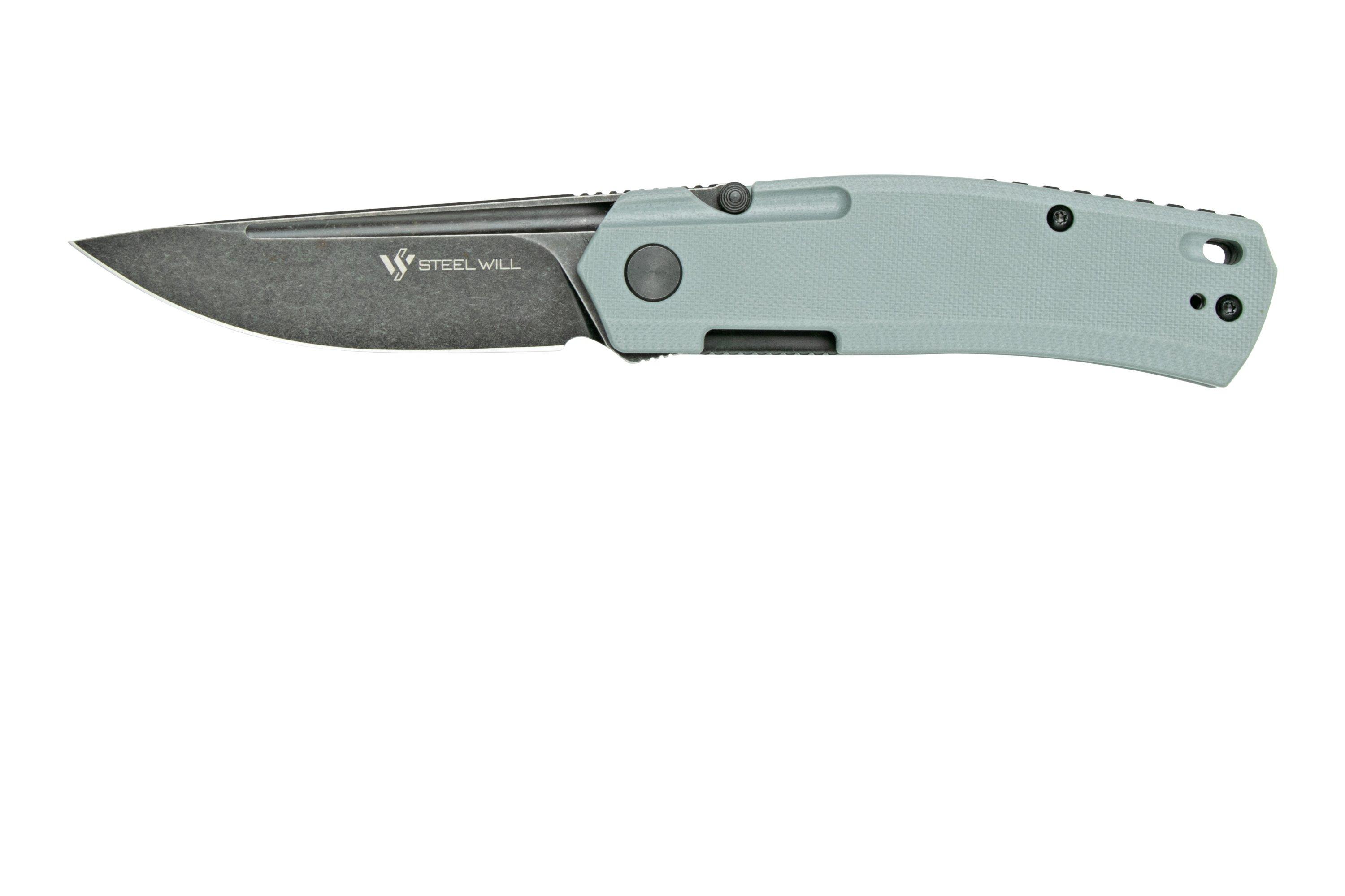 Steel Will Fjord F71-28, grey, pocket knife | Advantageously shopping ...