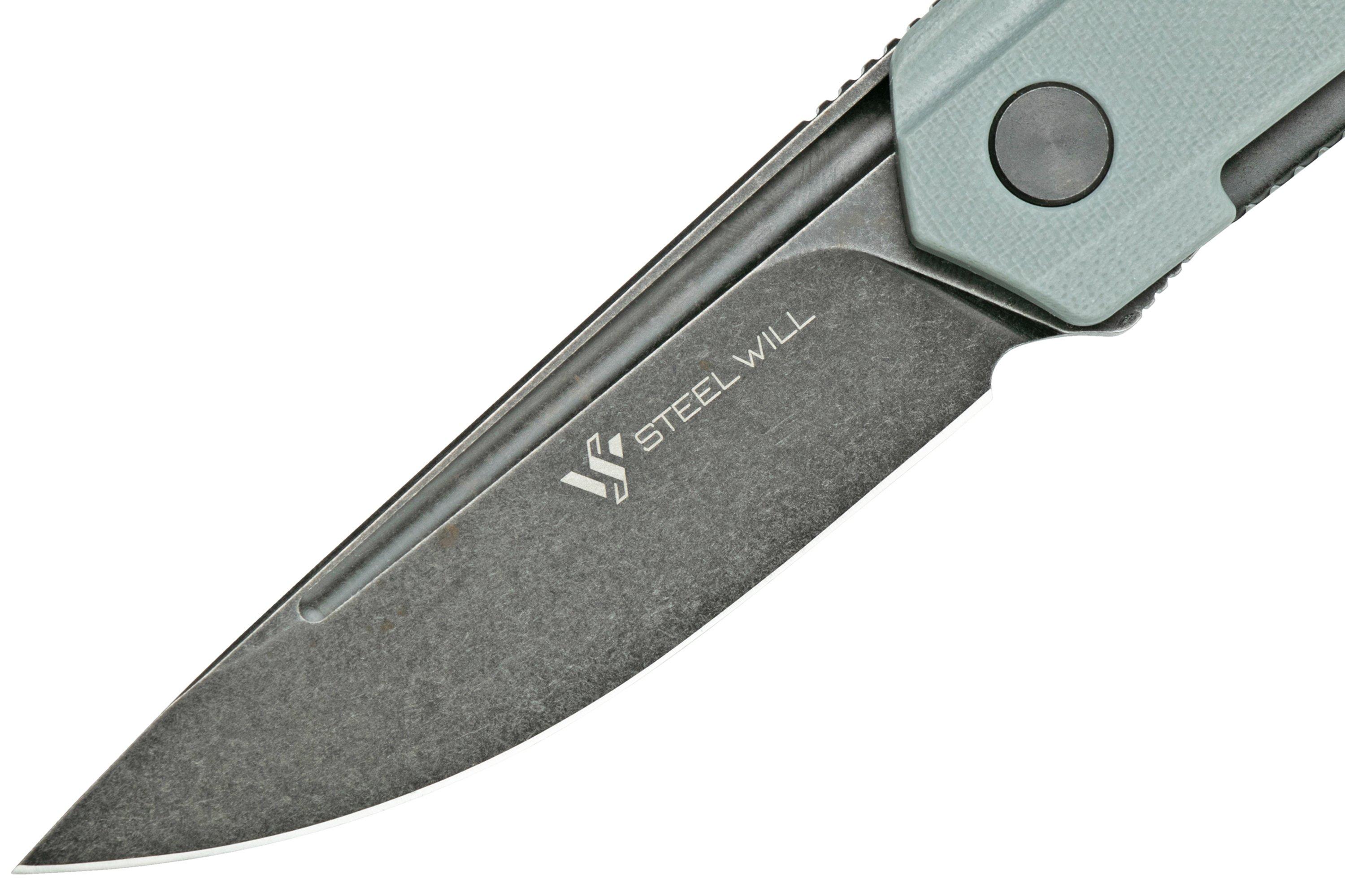 Steel Will Fjord F71-28, grey, pocket knife | Advantageously shopping ...