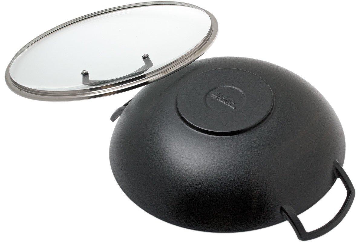 H&H PADELLA WOK ANTIADERENTE CM 35