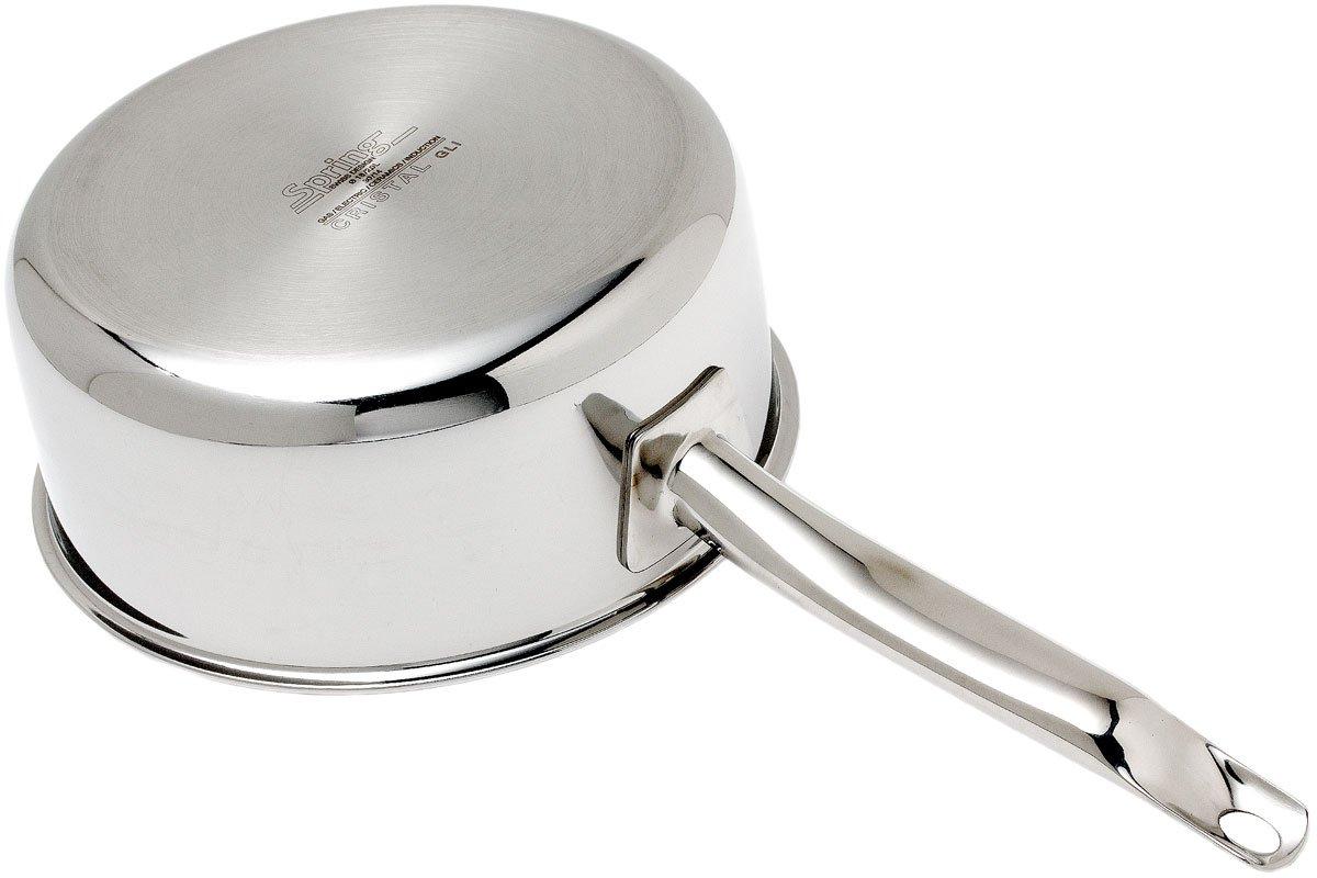 Spring Cristal faitout avec couvercle 16 cm, 2,0L | Achetez à prix