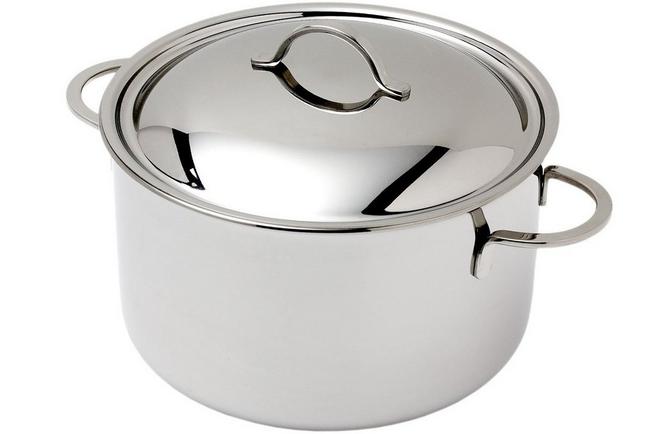 Deep pot 20 cm Stainless Steel