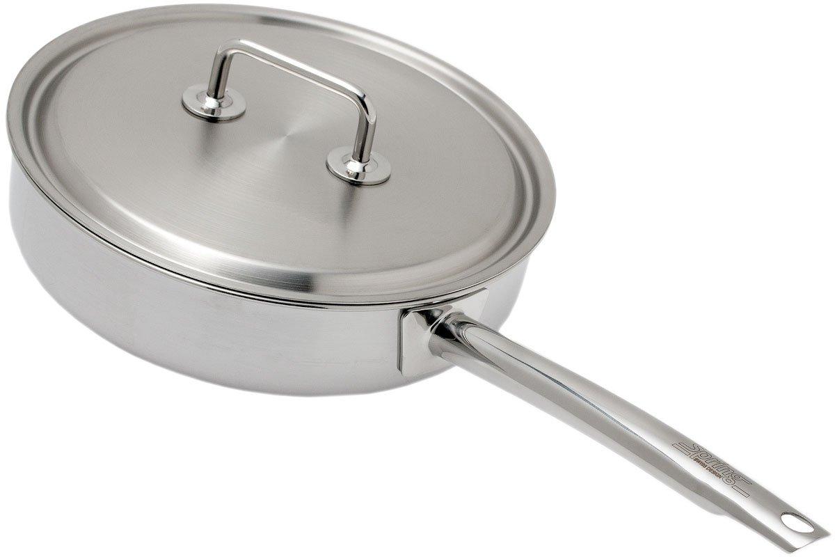 Spring Brigade Premium sauteuse avec couvercle 24 cm, 2,7L Achetez à prix avantageux chez