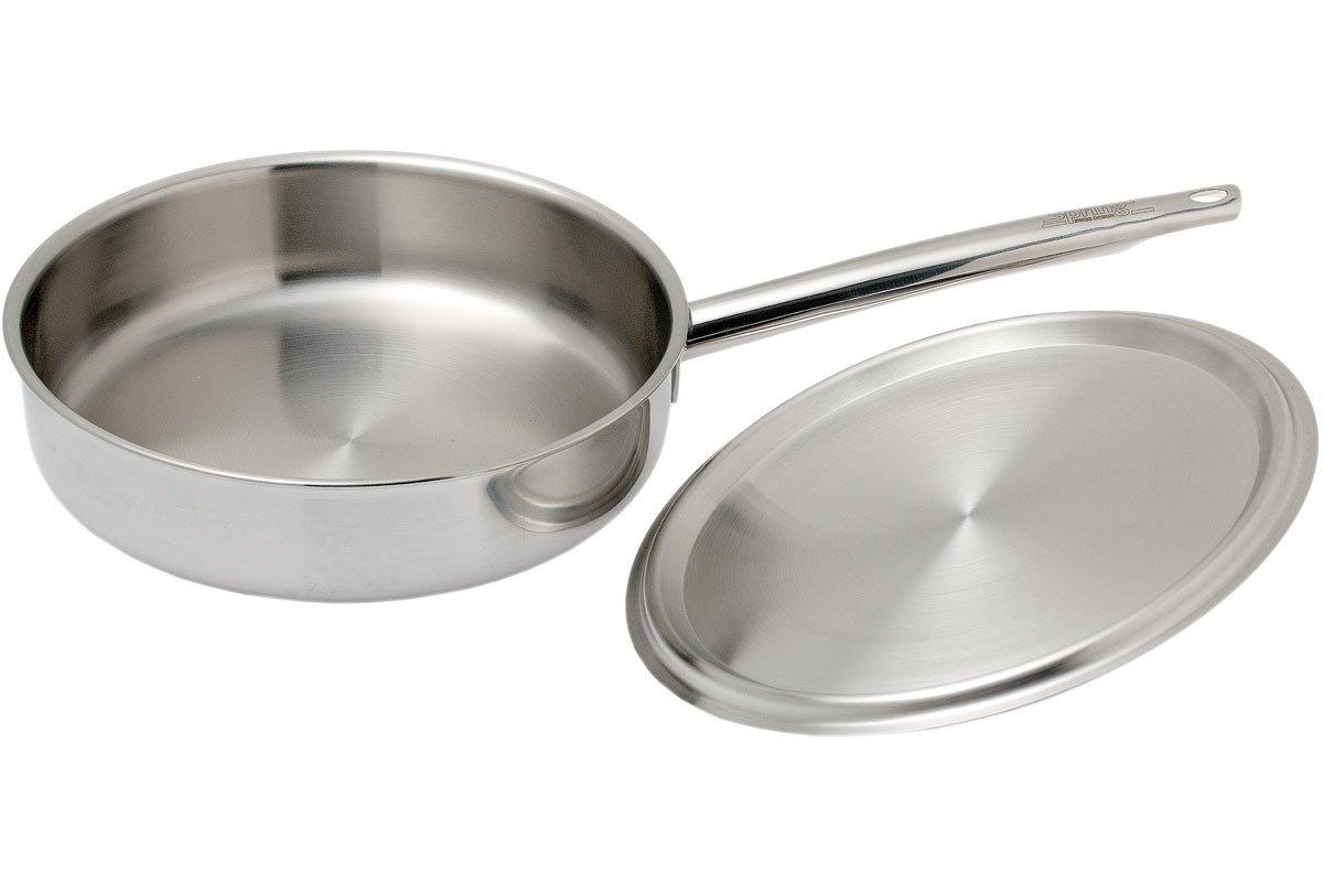 Spring Brigade Premium sauteuse avec couvercle 24 cm, 2,7L Achetez à prix avantageux chez