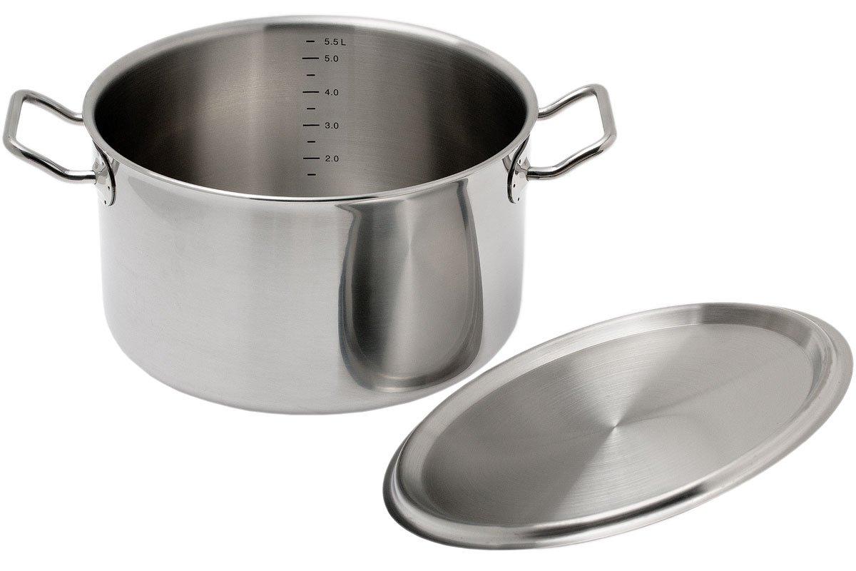 Spring Brigade Premium deep casserole with lid 24 cm, 6,5L Advantageously shopping at
