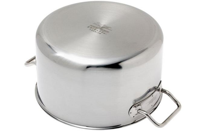 Image for Spring Brigade Premium deep casserole with lid 24 cm, 6,5L