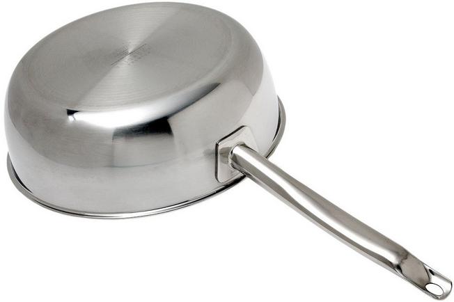 24cm Stainless Steel Sauteuse Pan (4892)