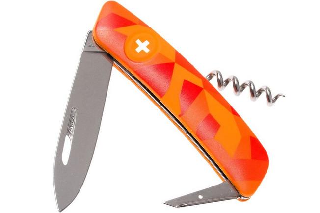 Image for Swiza C01 Luceo Swiss pocket knife, orange