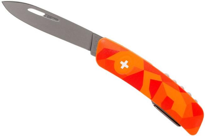 Image for Swiza C01 Luceo Swiss pocket knife, orange