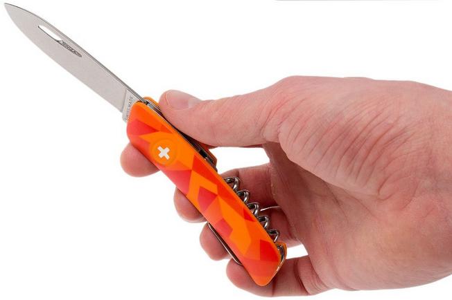 Image for Swiza C01 Luceo Swiss pocket knife, orange