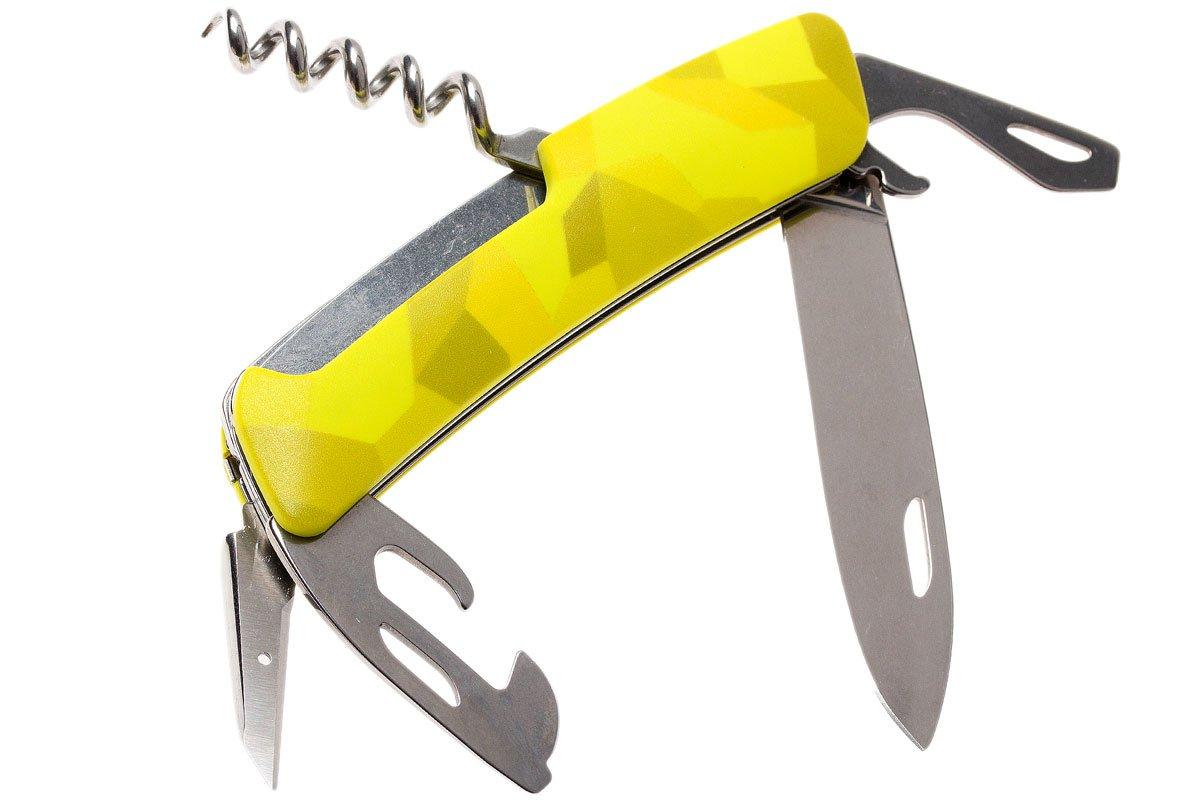  C03 Velor Swiss pocket knife, yellow | Advantageously shopping at .