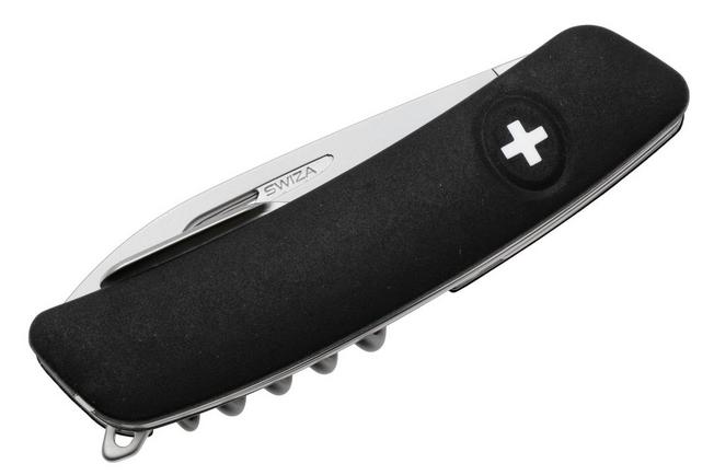 Afbeelding voor Swiza CH05T R AM, KCR.0056.1010, Black, Zwitsers zakmes, partly serrated, 7 tools