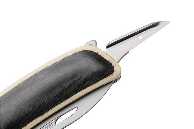 Afbeelding voor Swiza CH05T R AM, KCR.0056.6520, Laminate White, Zwitsers zakmes, partly serrated, 7 tools