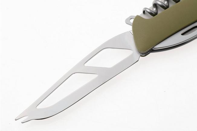 Afbeelding voor Swiza CH05T R AM, KCR.0056.1050, Olive Green, Zwitsers zakmes, partly serrated, 7 tools