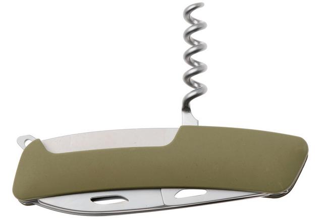 Afbeelding voor Swiza CH05T R AM, KCR.0056.1050, Olive Green, Zwitsers zakmes, partly serrated, 7 tools