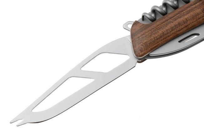 Afbeelding voor Swiza CH05T R AM, KCR.0056.6300, Walnut, Zwitsers zakmes, partly serrated, 7 tools