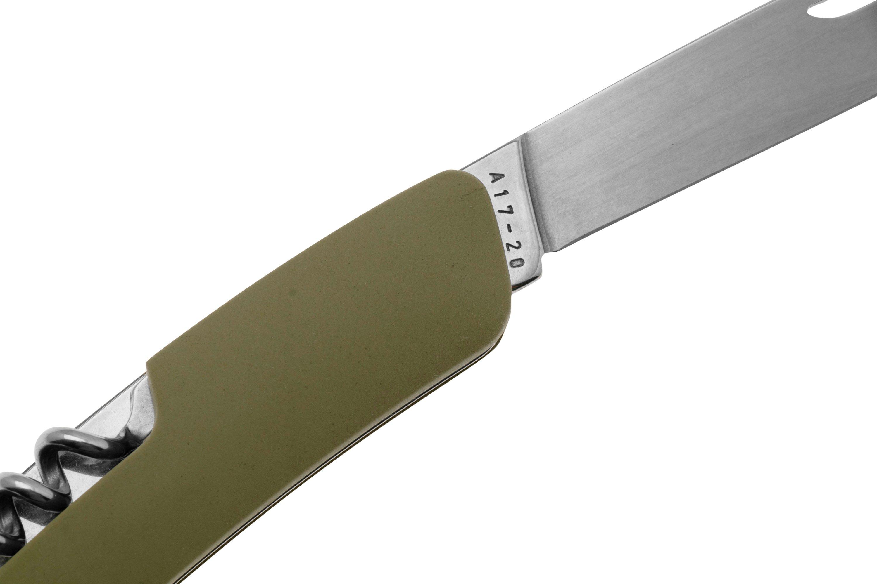 SWIZA FILIX D01 Coltello Svizzero, Lama 75mm In Acciaio 440 Con Blocco, 6 Funzioni, Mimetica Arancione