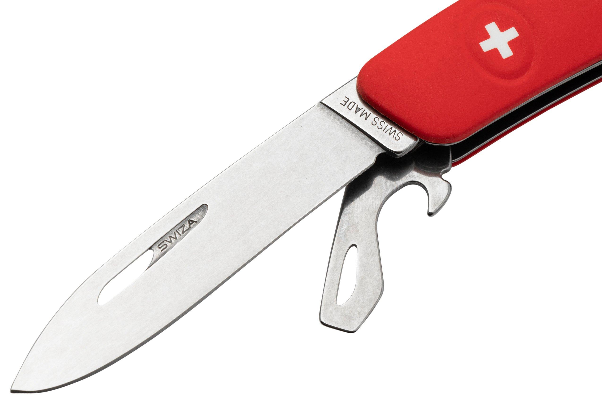 Swiza D07 Swiss pocket knife, red | Advantageously shopping at ...