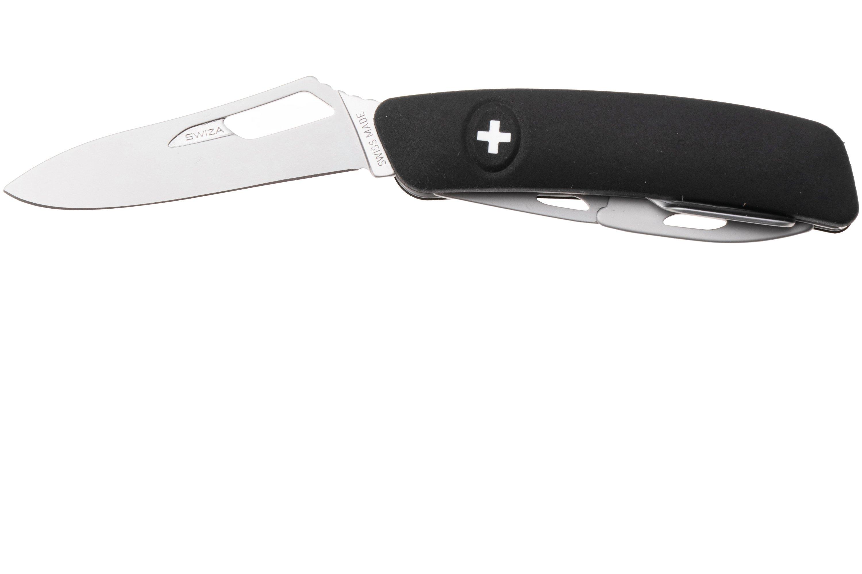 Swiza SH03 R AM, KSH.0036.1010, Black, couteau suisse, 6 outils ...