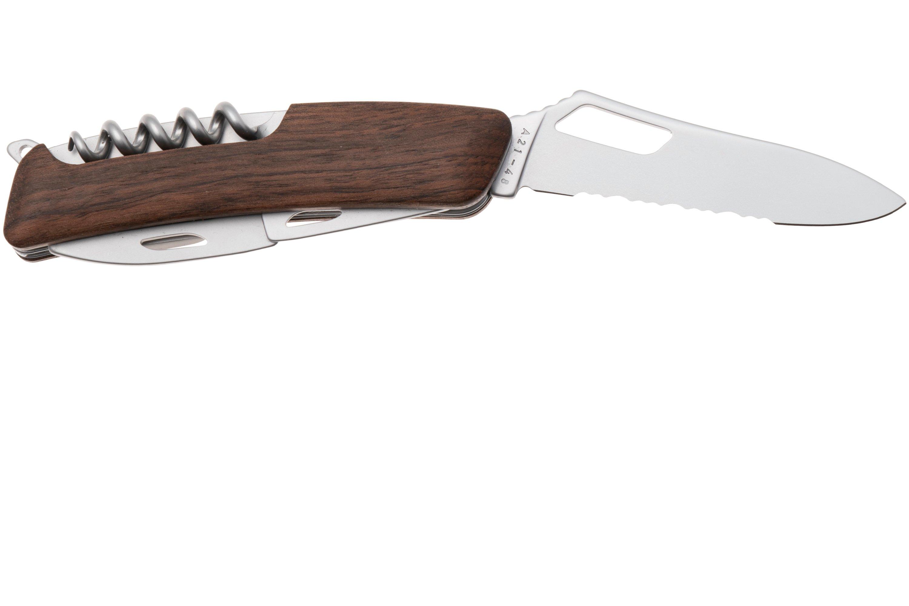 Swiza SH03 TR AM, KST.0036.6300, Walnut, Swiss pocket knife, partially ...