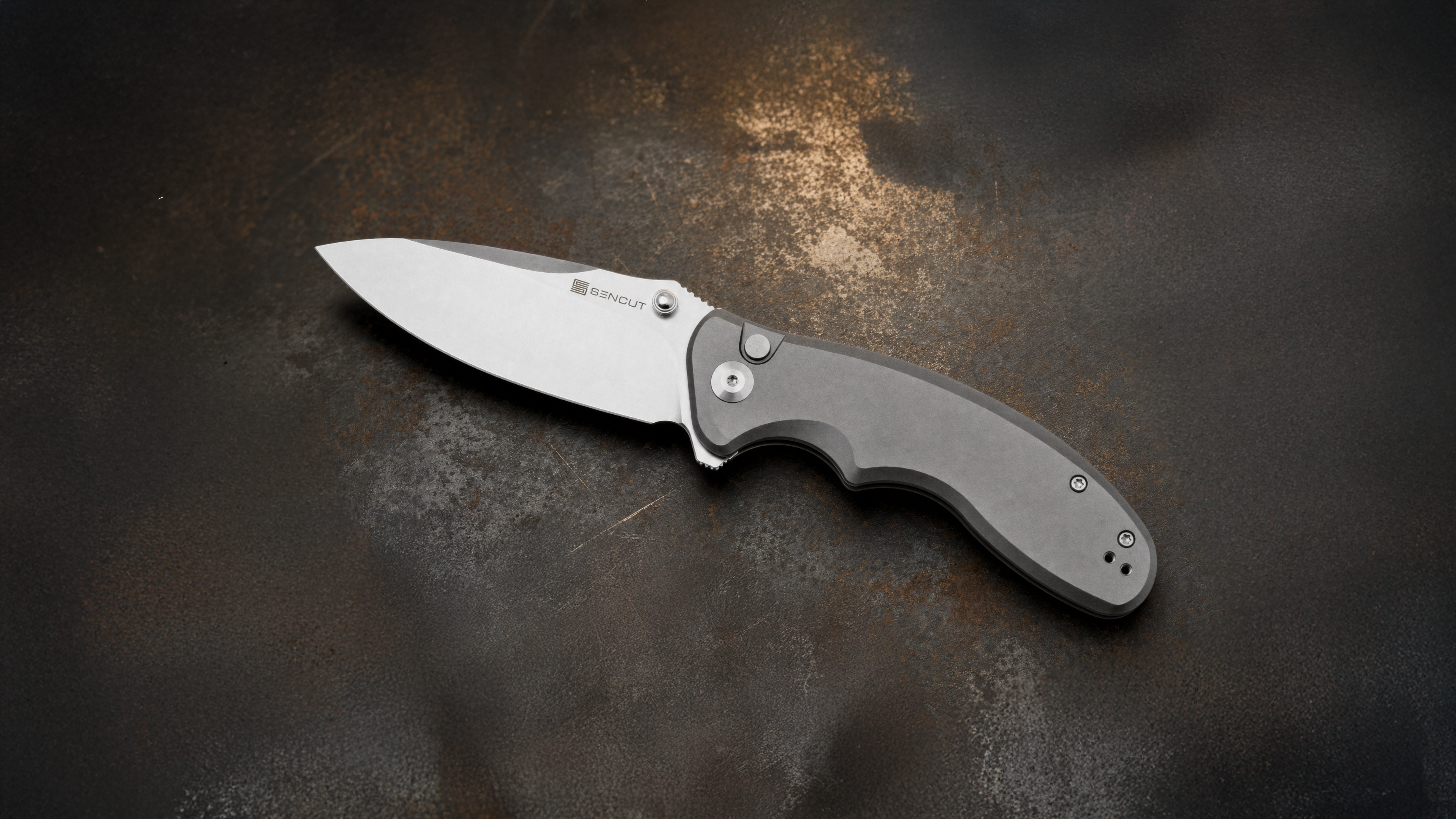 SENCUT Cybrix S23098A-2 Satin 9Cr18MoV, Gray Aluminum photo