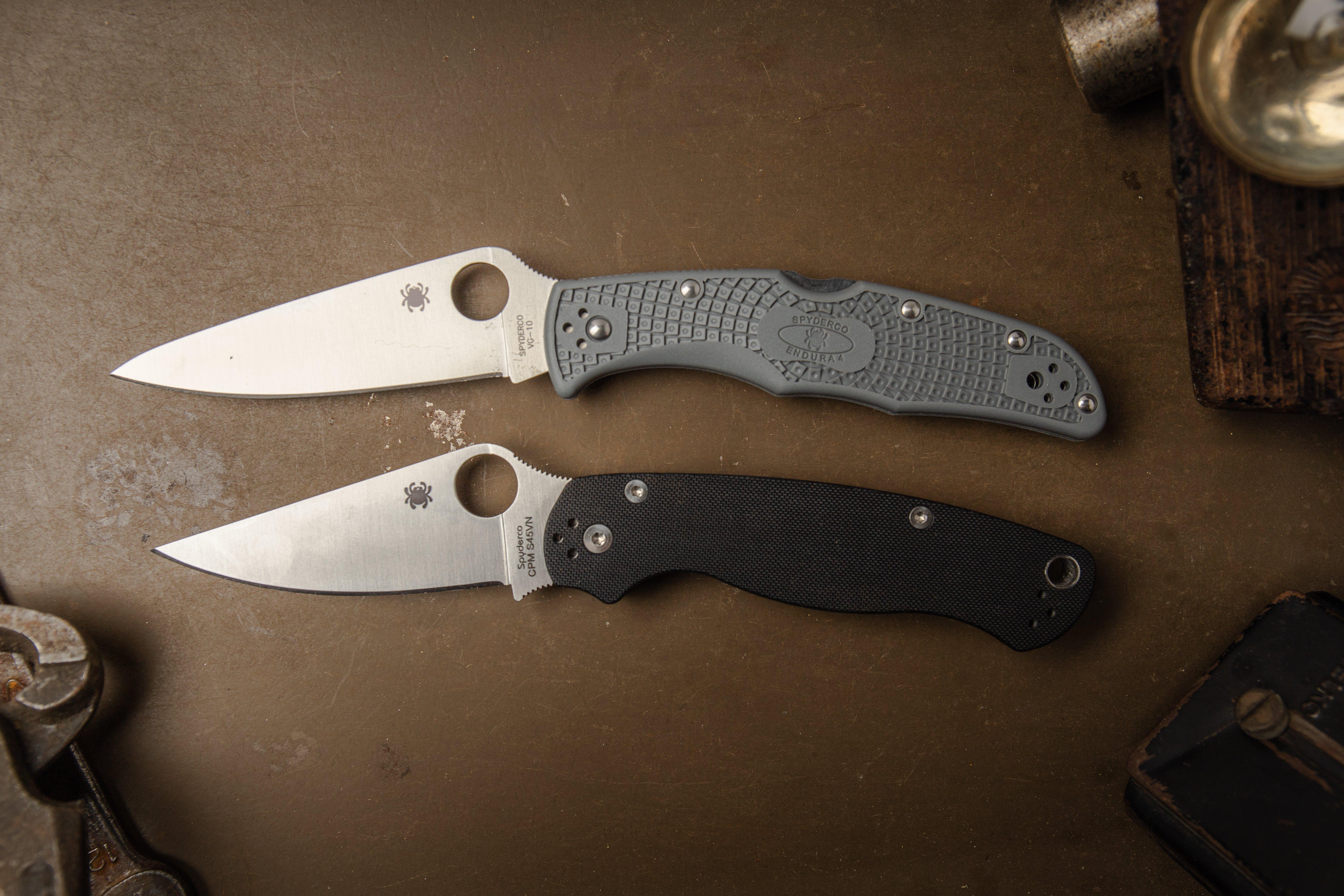 Spyderco Endura 4 vs Spyderco Paramilitary 2