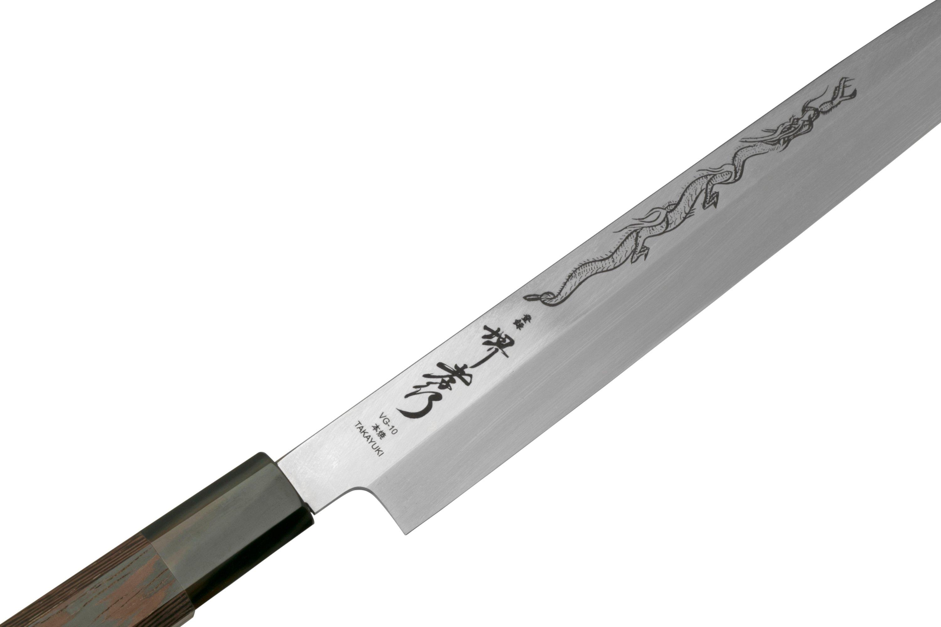 NAGOMIの小梅『yadokari』10kg Sakai Takayuki VG-10 Honyaki Shoryu 00201 yanagiba 27cm