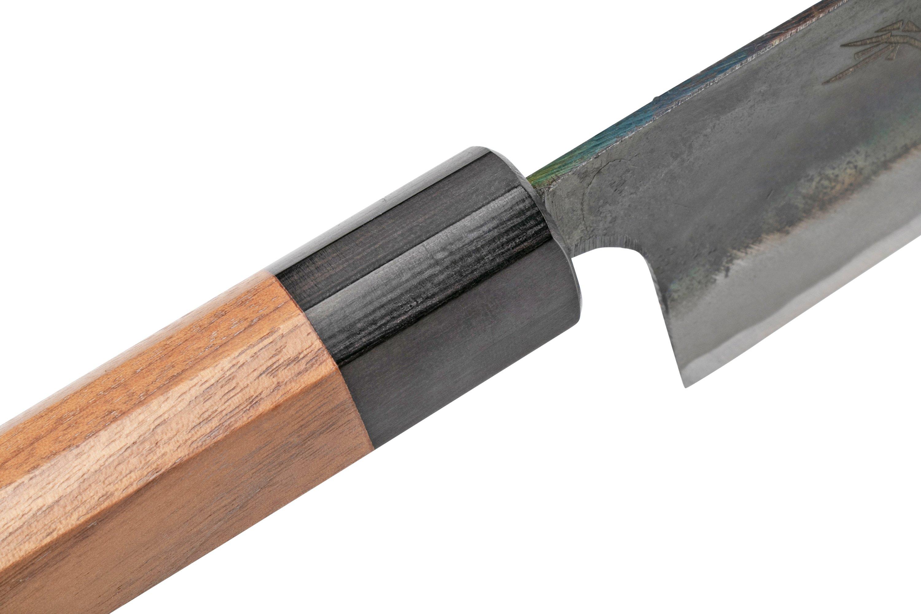 Sakai Takayuki Blue 2 Kurouchi 01172 wa-santoku, 17 cm | Voordelig