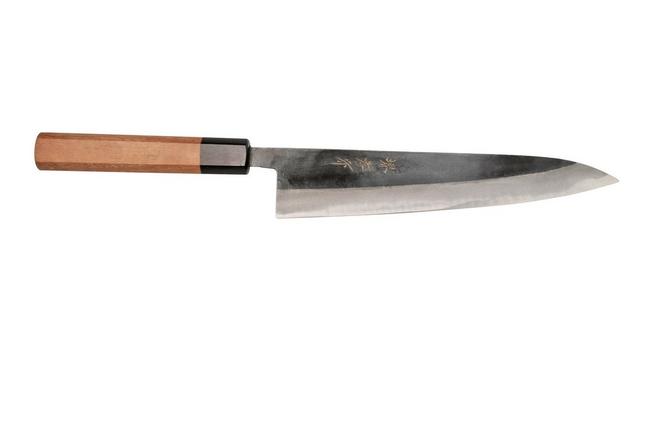 2 cuchillos japoneses: santoku y gyuto