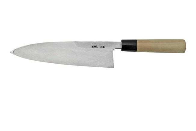 Sakai Takayuki Tokujyo White Steel No.2 Gyuto 240mm Magnolia Handle