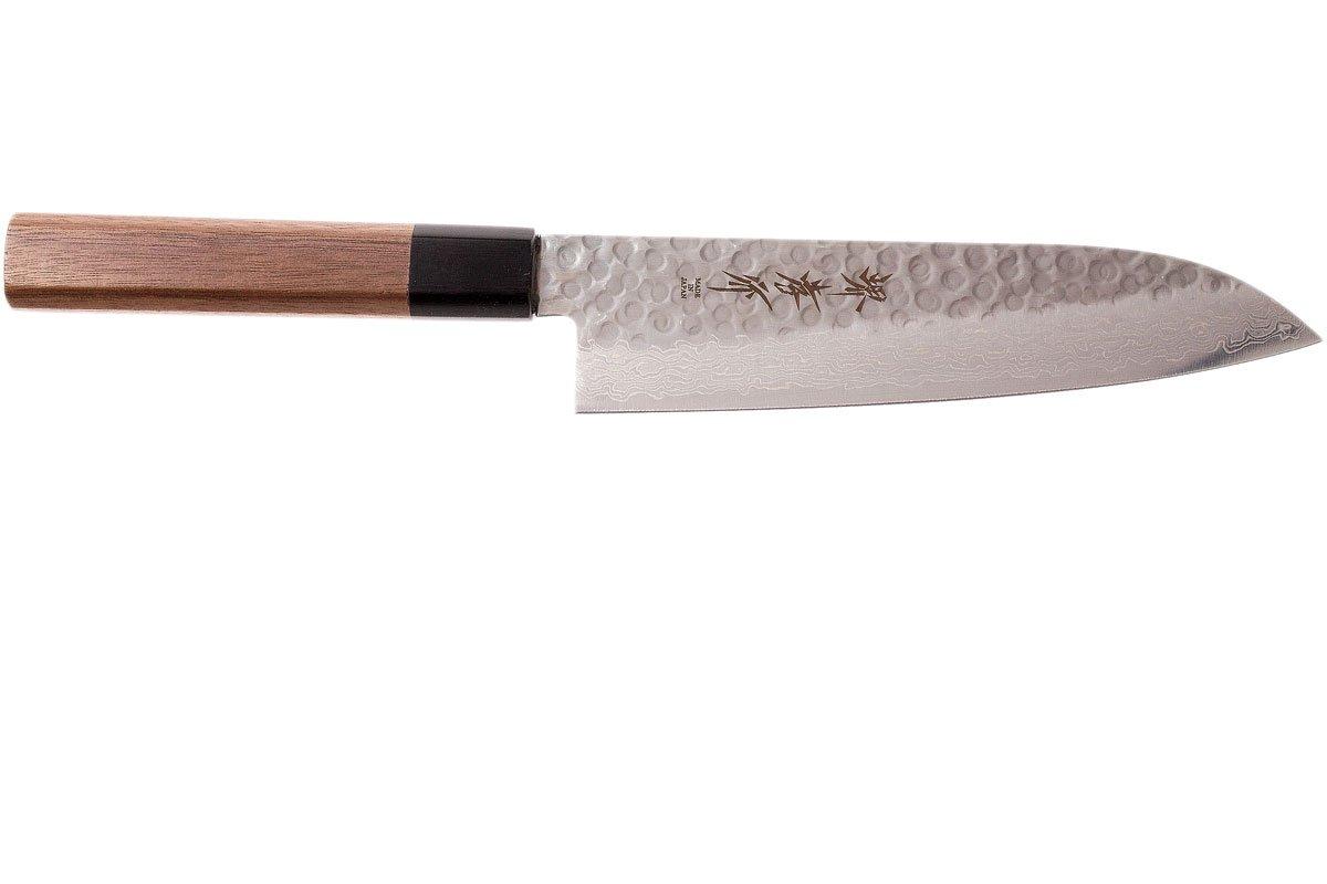 Sakai Takayuki 45Layer Damascus WA santoku knife 18 cm, 07252D