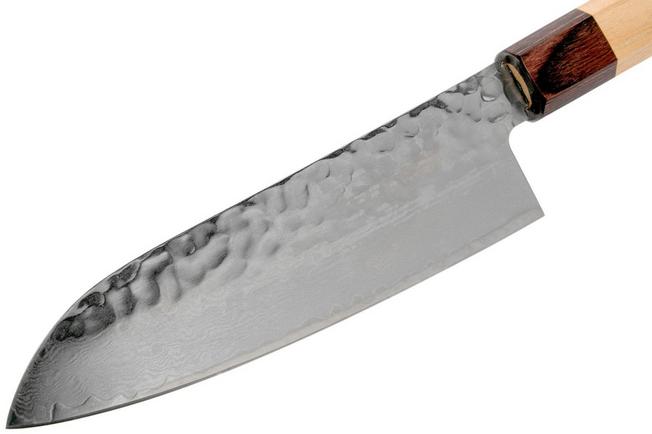 Damascus Japanese Steak Knife with Japanese Style Handle 33 Layer 120 mm  Kitchen Knife Made in Japan Kitchen Knife