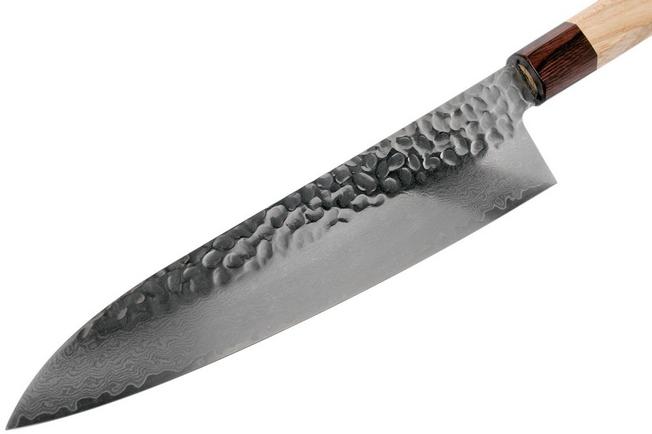 Sakai Takayuki 33-Layer VG10 Damascus Hammered WA Japanese Chef's