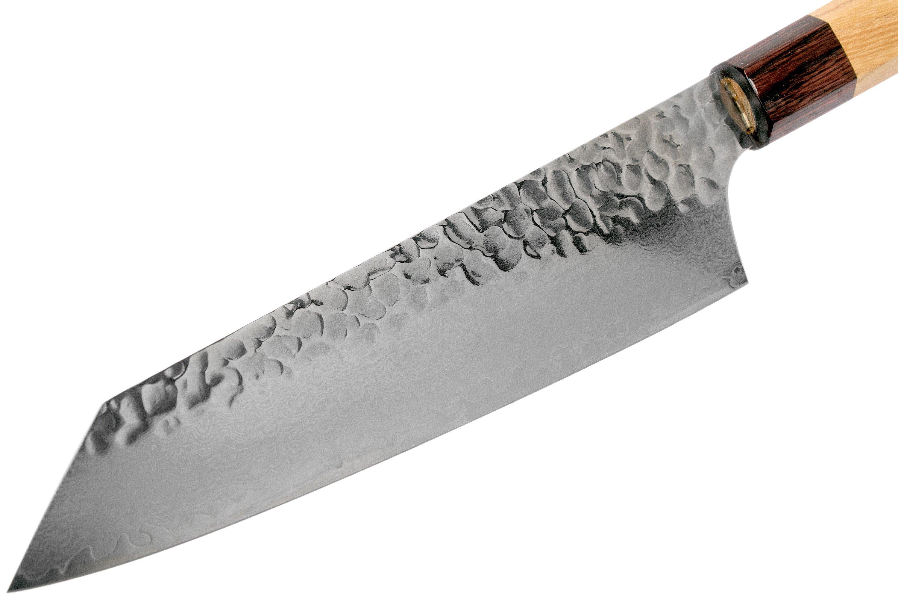 Sakai Takayuki bunka 33-Layer Damascus Hammered WA 20 cm