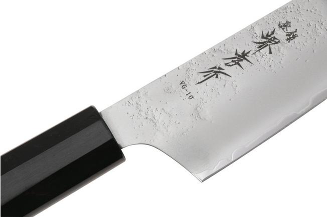 Bild für Sakai Takayuki Nashiji VG10 Ebony 14098 Wa-Kengata Santoku, 16 cm