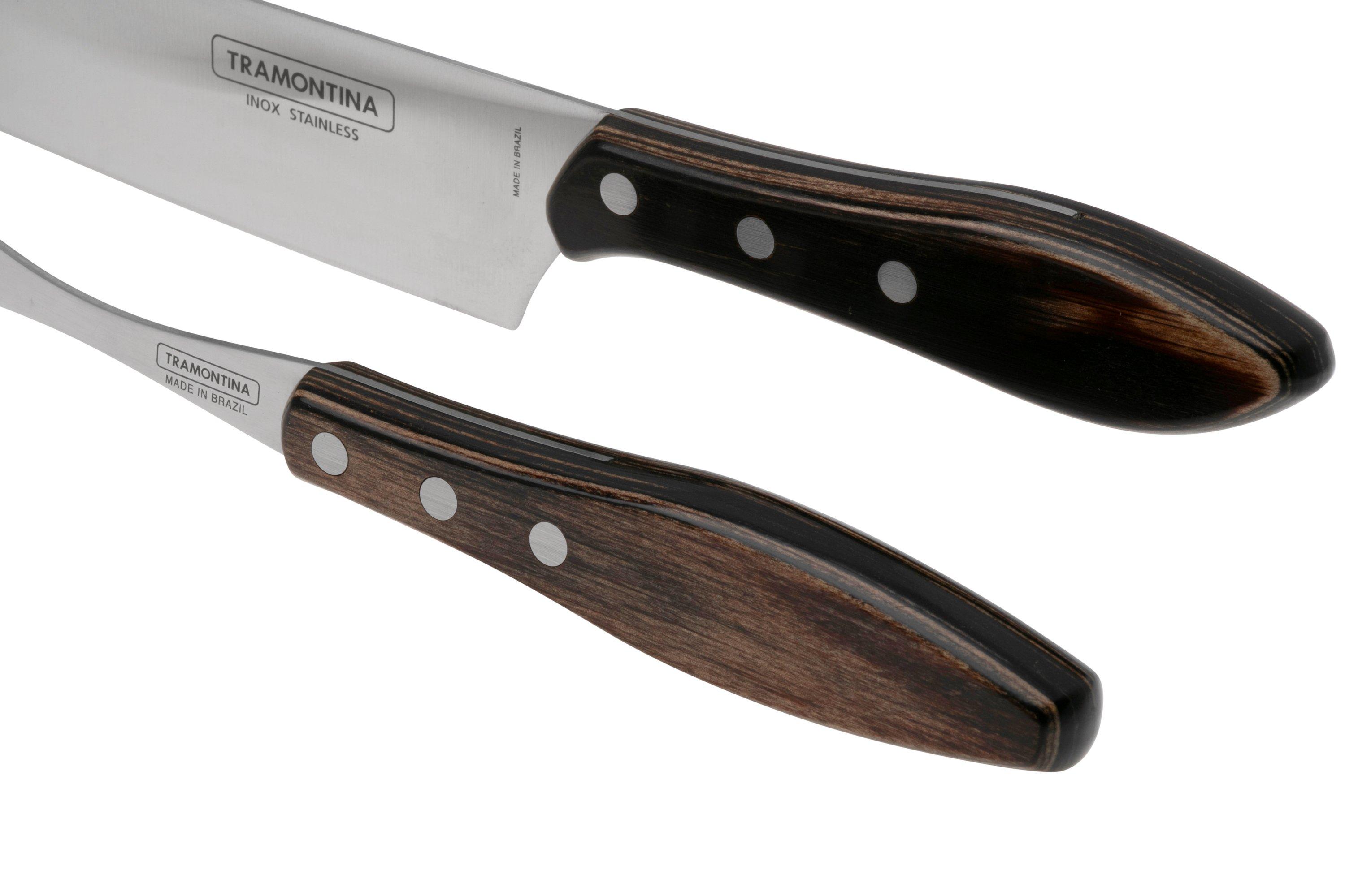 Tramontina Churrasco carving set, 21198-960 | Advantageously shopping ...