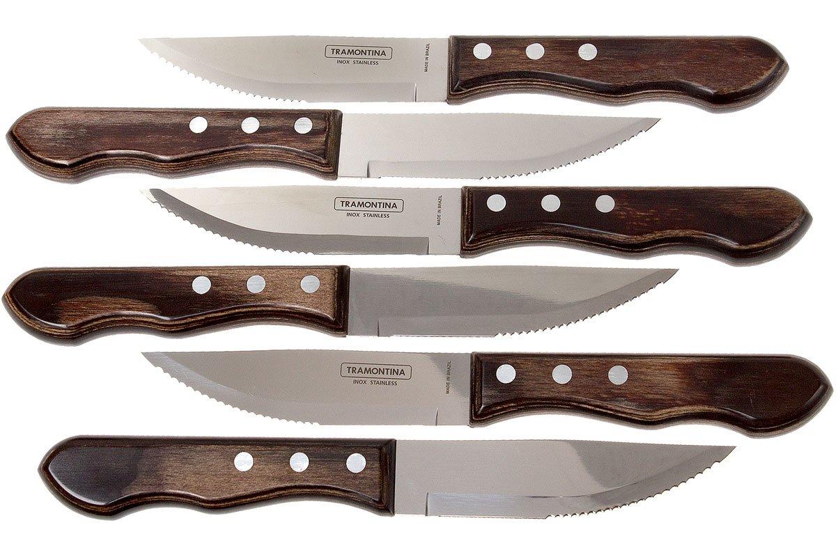 Tramontina CHURRASCO - Set di Coltelli da Bistecca Jumbo, 2 Pezzi, 1 set -  Interismo