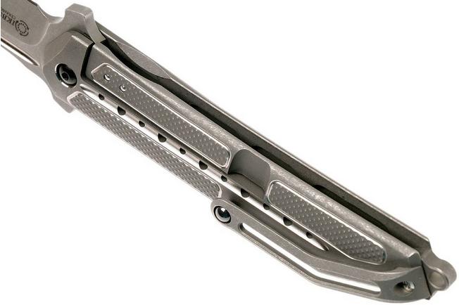 Image for Todd Begg Steelcraft Sun Tzu Kwaiken, Silver KW001 pocket knife